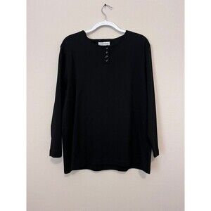 Dressbarn Black Blouse